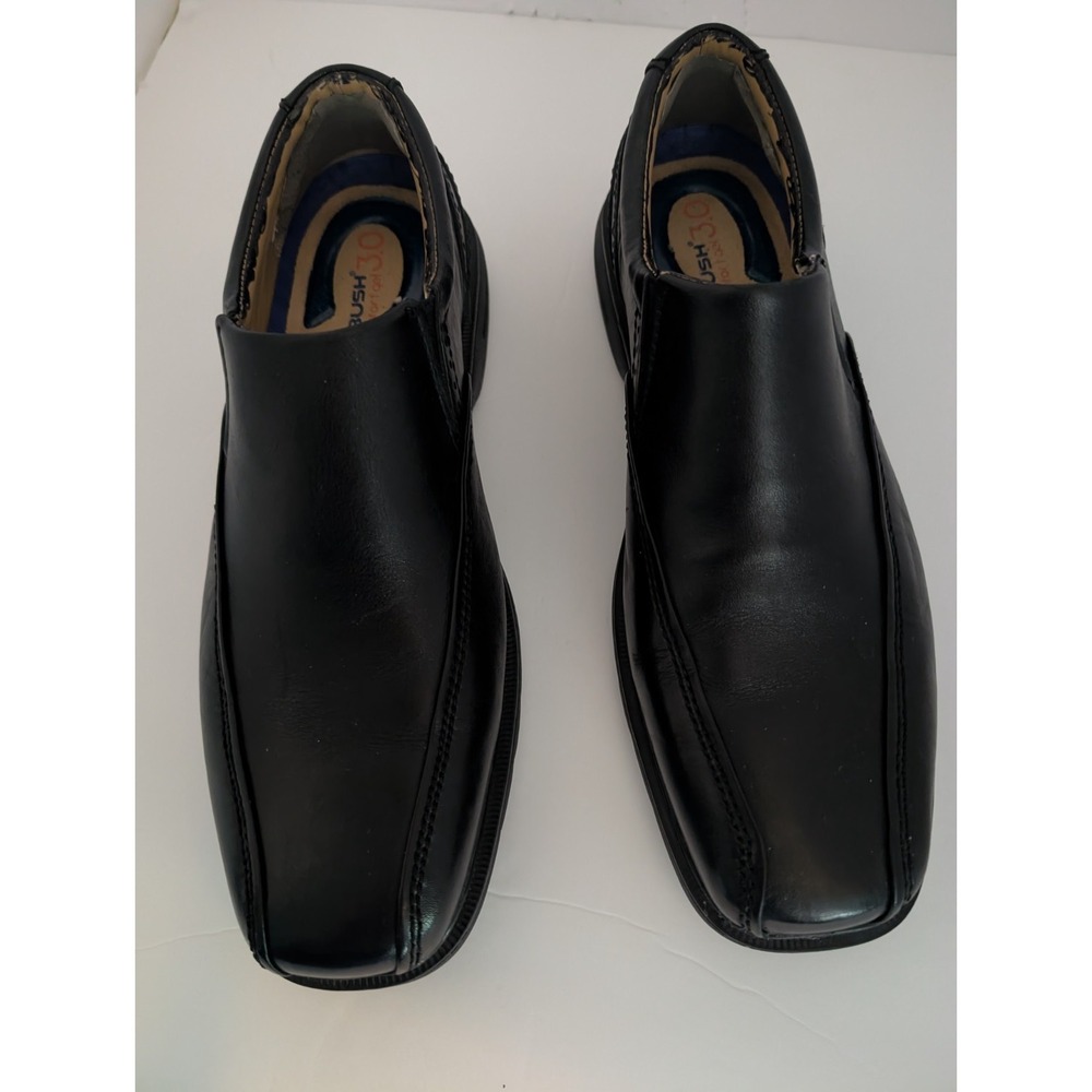 Men's Nunn Bush Bleeker Street Slip-On Black Comfort Gel Insole 8.5M